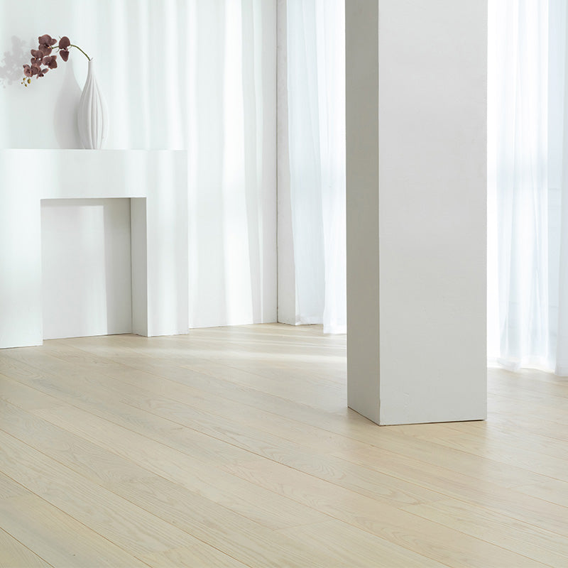 Click-Locking Hardwood Flooring Engineered Wood Flooring Tiles White Clearhalo 'Flooring 'Hardwood Flooring' 'hardwood_flooring' 'Home Improvement' 'home_improvement' 'home_improvement_hardwood_flooring' Walls and Ceiling' 7129101