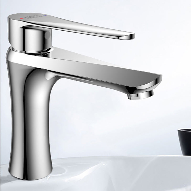 American Classic Vessel Faucet Lever Handle Low Arc Vessel Sink Faucet Clearhalo 'bathroom_sink_faucets' 'Conjunta de Baño y Conjunta de Grifo' 'Coronamiento de Baño y Dispositivo de Baño' 'Grifo del lavabo del baño' 'Hogar' 'home_improvement' 'home_improvement_bathroom_sink_faucets' 'Mejoras para el hogar' 7147056