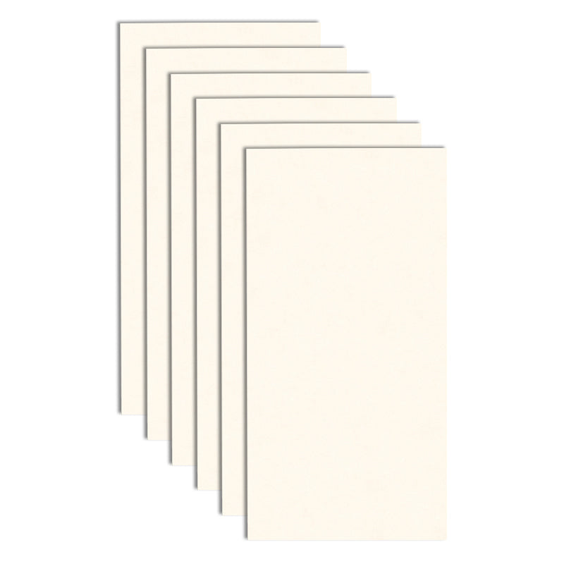 Rectangle Floor Tile Straight Edge Pure Color Floor Tile with Non-slip Butter Yellow 16"L x 31"W Clearhalo 'Floor Tiles & Wall Tiles' 'floor_tiles_wall_tiles' 'Flooring 'Home Improvement' 'home_improvement' 'home_improvement_floor_tiles_wall_tiles' Walls and Ceiling' 7148030