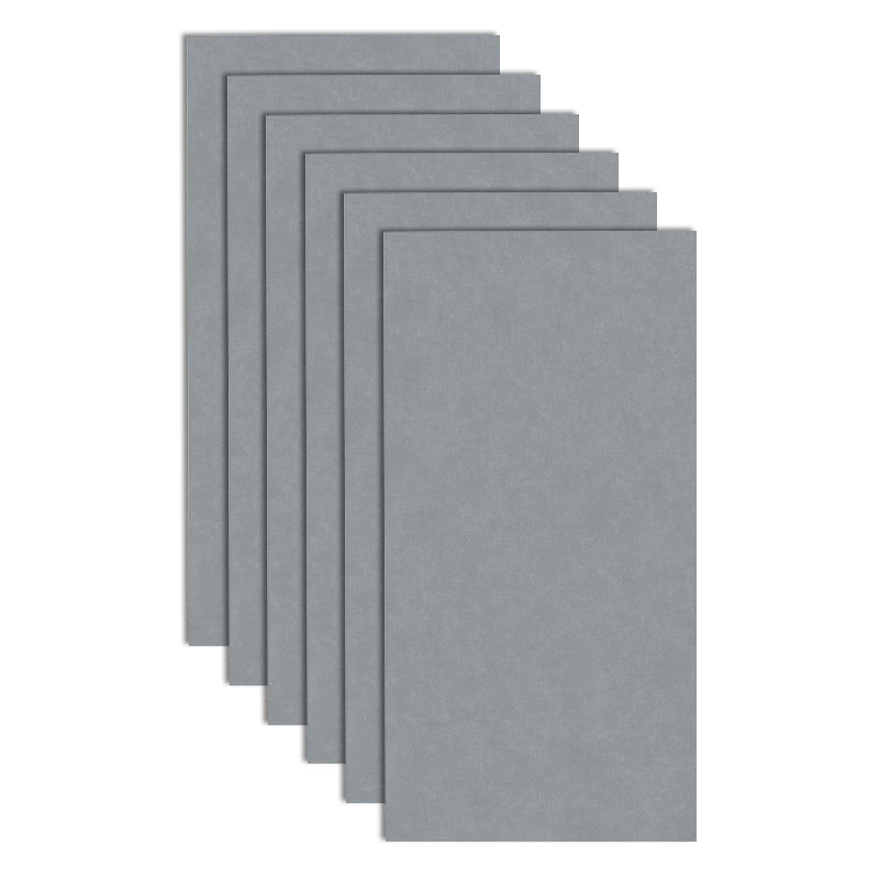 Rectangle Floor Tile Straight Edge Pure Color Floor Tile with Non-slip Dark Gray 16"L x 31"W Clearhalo 'Floor Tiles & Wall Tiles' 'floor_tiles_wall_tiles' 'Flooring 'Home Improvement' 'home_improvement' 'home_improvement_floor_tiles_wall_tiles' Walls and Ceiling' 7148031