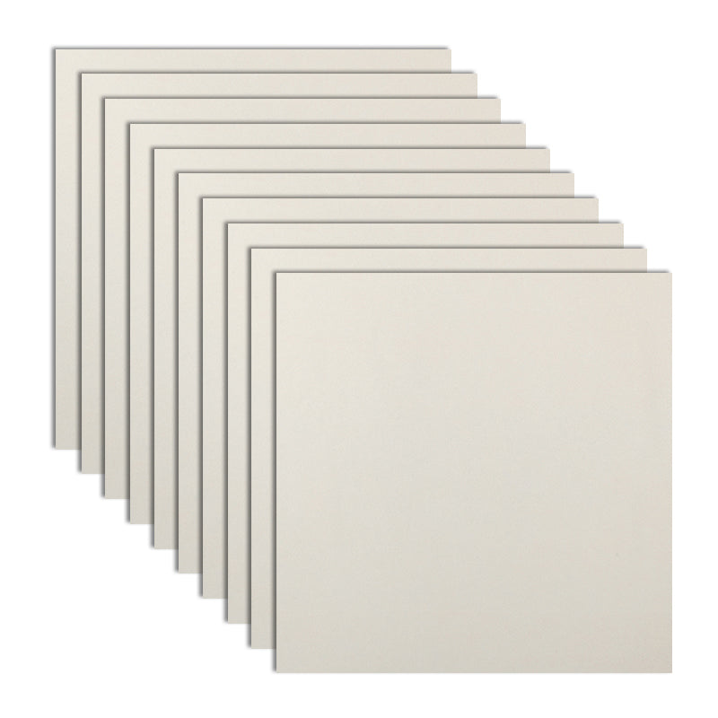 Rectangle Floor Tile Straight Edge Pure Color Floor Tile with Non-slip Beige 16"L x 16"W x 0.4"H Clearhalo 'Floor Tiles & Wall Tiles' 'floor_tiles_wall_tiles' 'Flooring 'Home Improvement' 'home_improvement' 'home_improvement_floor_tiles_wall_tiles' Walls and Ceiling' 7148035