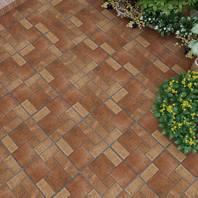 Outdoor Floor Wall & Floor Tile Ceramic Geometric Pattern Floor and Wall Tile Clearhalo 'Floor Tiles & Wall Tiles' 'floor_tiles_wall_tiles' 'Flooring 'Home Improvement' 'home_improvement' 'home_improvement_floor_tiles_wall_tiles' Walls and Ceiling' 7148065