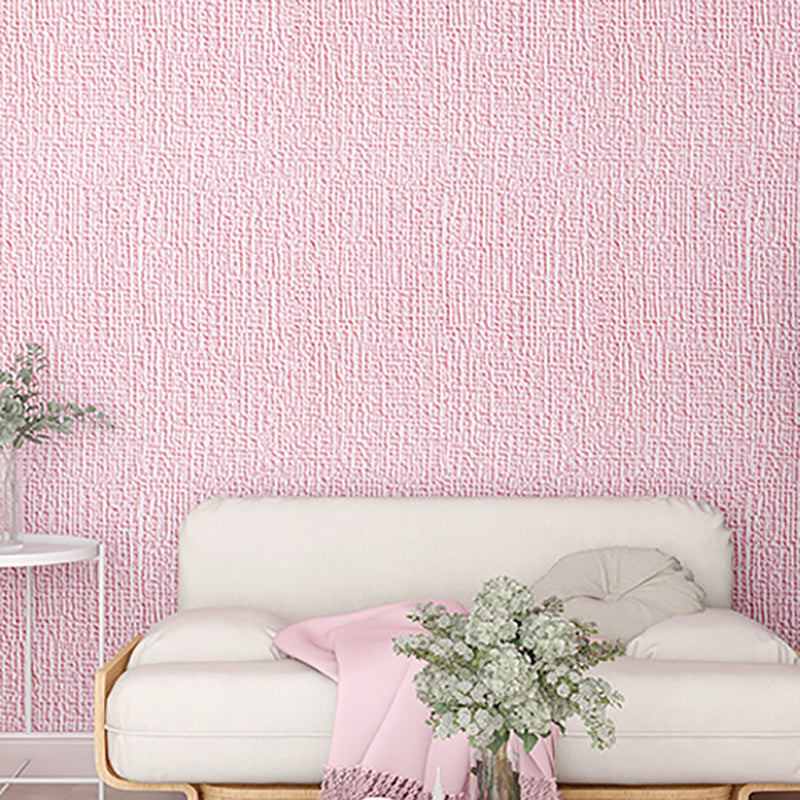 Simplicity Plain Paneling Peel and Stick Backsplash Panels for Living Room Pink 49.2'(15m) Clearhalo 'Flooring 'Home Improvement' 'home_improvement' 'home_improvement_wall_paneling' 'Wall Paneling' 'wall_paneling' 'Walls & Ceilings' Walls and Ceiling' 7148193