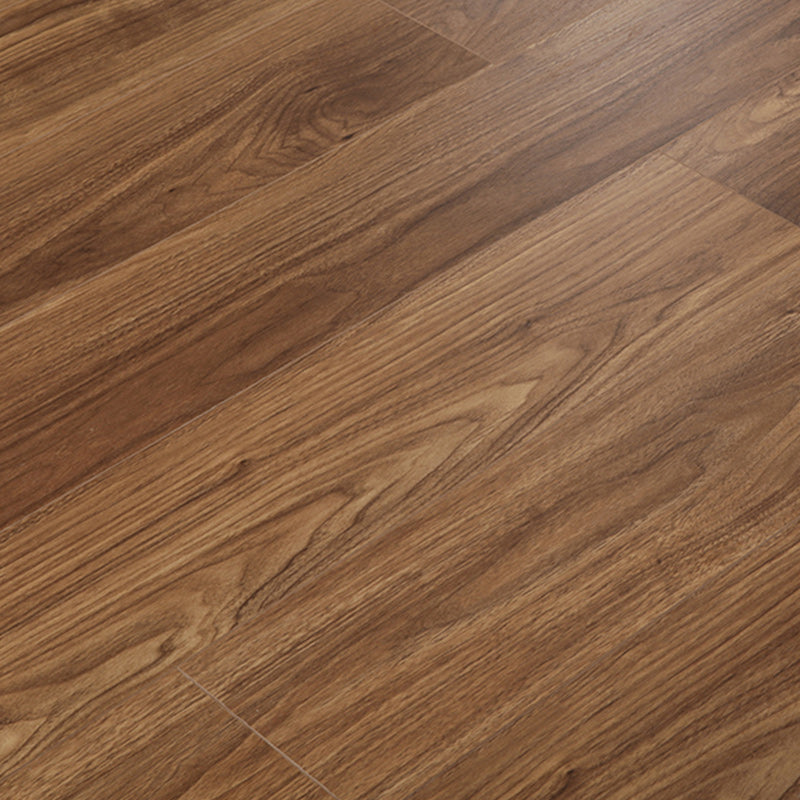 Tradition Pine Wood Hardwood Flooring Smooth Waterproof Solid Wood Flooring Dark Brown Clearhalo 'Flooring 'Hardwood Flooring' 'hardwood_flooring' 'Home Improvement' 'home_improvement' 'home_improvement_hardwood_flooring' Walls and Ceiling' 7148695