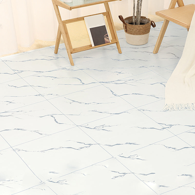 Vinyl Flooring Self Peel and Stick Fire Resistant Waterproof White Clearhalo 'Flooring 'Home Improvement' 'home_improvement' 'home_improvement_vinyl_flooring' 'Vinyl Flooring' 'vinyl_flooring' Walls and Ceiling' 7148878