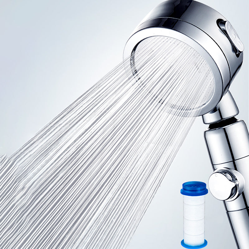 Modern Showerhead Adjustable Spray Pattern Swivel Round Hand Shower Clearhalo 'Bathroom Remodel & Bathroom Fixtures' 'Home Improvement' 'home_improvement' 'home_improvement_shower_heads' 'Shower Heads' 'shower_heads' 'Showers & Bathtubs Plumbing' 'Showers & Bathtubs' 7149204