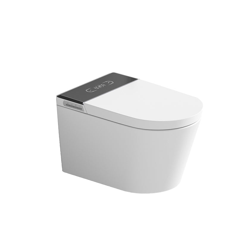 Wall Mount Modern Flush Toilet Porcelain Single Flush Toilet Bowl Clearhalo 'Bathroom Remodel & Bathroom Fixtures' 'Home Improvement' 'home_improvement' 'home_improvement_toilets' 'Toilets & Bidets' 'Toilets' 7158900