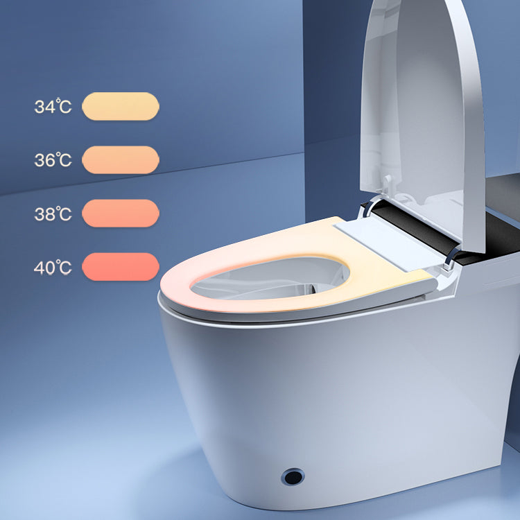 Modern Toilet Bowl One Piece Toilet Floor Mounted Siphon Jet Porcelain Toilet Clearhalo 'Bathroom Remodel & Bathroom Fixtures' 'Home Improvement' 'home_improvement' 'home_improvement_toilets' 'Toilets & Bidets' 'Toilets' 7158933