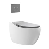 Wall Mount Modern Flush Toilet Porcelain Single Flush Toilet Clearhalo 'Bathroom Remodel & Bathroom Fixtures' 'Home Improvement' 'home_improvement' 'home_improvement_toilets' 'Toilets & Bidets' 'Toilets' 7158947