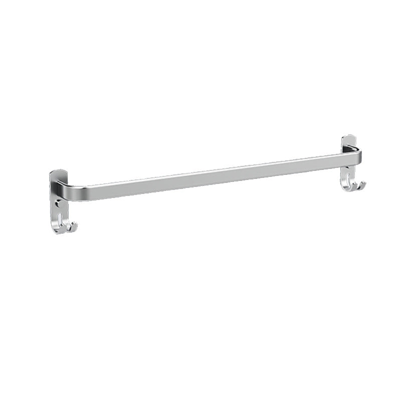 Conjunto de hardware de baño moderno conjunto de accesorios de baño de  aluminio gris - clearhalo