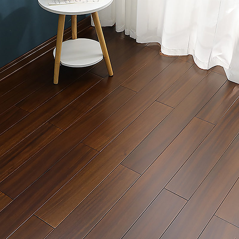 Traditional Waterproof Wood Flooring Solid Wood Engineered Flooring Tiles Brown Clearhalo 'Flooring 'Hardwood Flooring' 'hardwood_flooring' 'Home Improvement' 'home_improvement' 'home_improvement_hardwood_flooring' Walls and Ceiling' 7164435