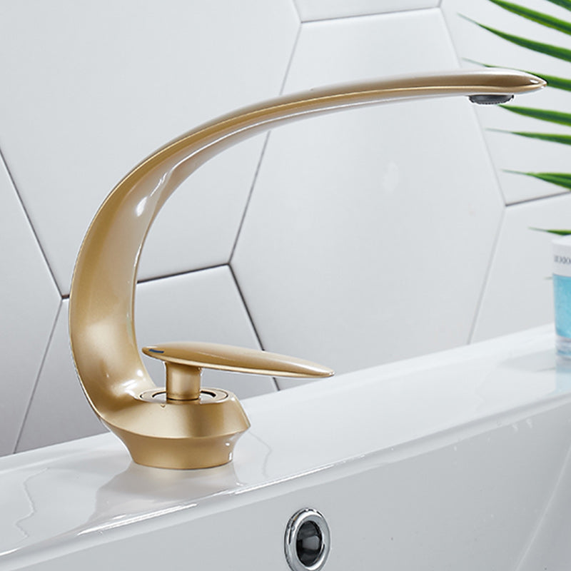 Single-Handle Lavatory hot Faucet with Brass