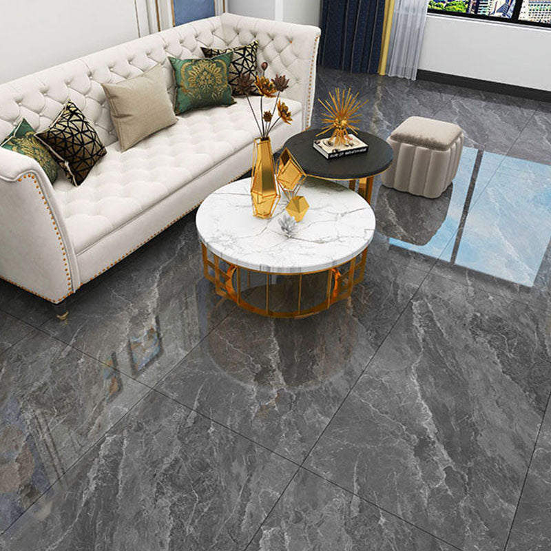 Marble Appearance Singular Tile Polished Rectangular Floor Tile Clearhalo 'Floor Tiles & Wall Tiles' 'floor_tiles_wall_tiles' 'Flooring 'Home Improvement' 'home_improvement' 'home_improvement_floor_tiles_wall_tiles' Walls and Ceiling' 7165662