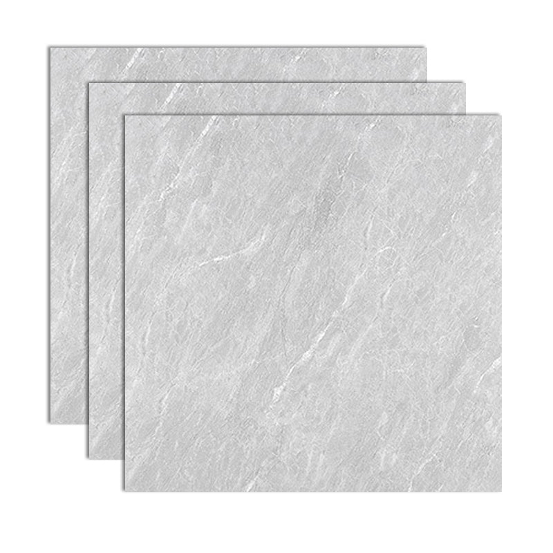 Modern Style Floor Tile Square Waterproof Straight Edge Floor Tile Grey Clearhalo 'Floor Tiles & Wall Tiles' 'floor_tiles_wall_tiles' 'Flooring 'Home Improvement' 'home_improvement' 'home_improvement_floor_tiles_wall_tiles' Walls and Ceiling' 7165698