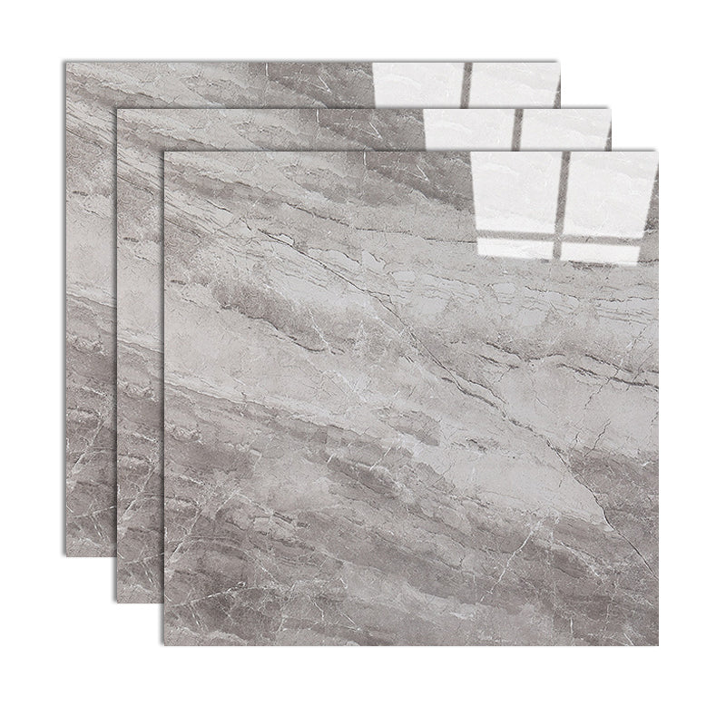 Modern Style Floor Tile Square Waterproof Straight Edge Floor Tile Taupe Clearhalo 'Floor Tiles & Wall Tiles' 'floor_tiles_wall_tiles' 'Flooring 'Home Improvement' 'home_improvement' 'home_improvement_floor_tiles_wall_tiles' Walls and Ceiling' 7165701