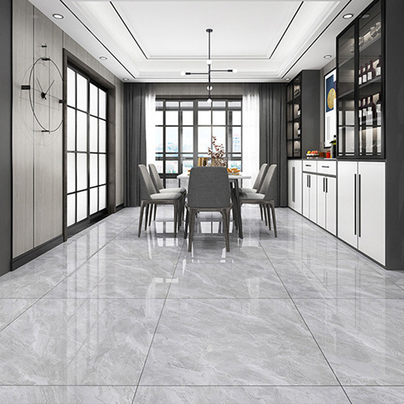 Modern Style Square Floor Tile Waterproof Straight Edge Polished Floor Tile Clearhalo 'Floor Tiles & Wall Tiles' 'floor_tiles_wall_tiles' 'Flooring 'Home Improvement' 'home_improvement' 'home_improvement_floor_tiles_wall_tiles' Walls and Ceiling' 7165745