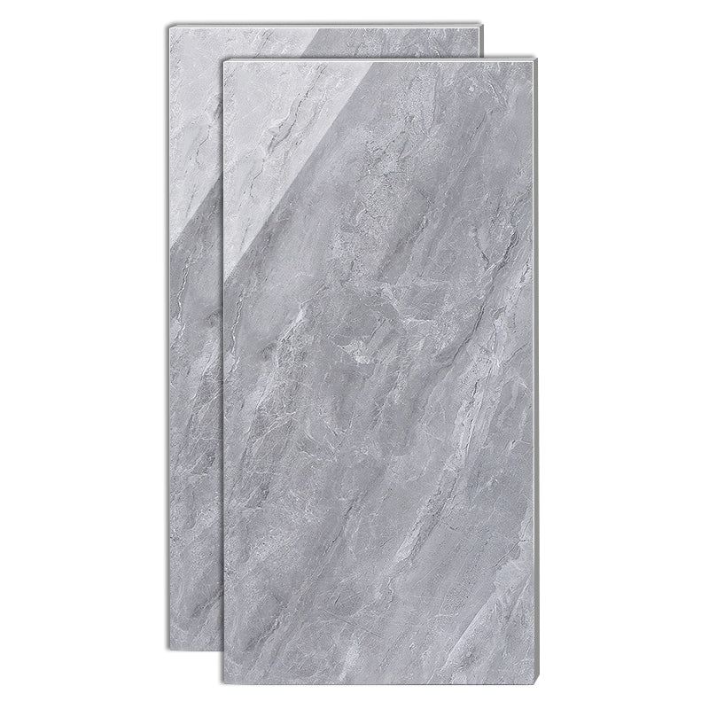 Modern Style Waterproof Floor Tile Straight Edge Rectangle Floor Tile Dark Gray-Black Clearhalo 'Floor Tiles & Wall Tiles' 'floor_tiles_wall_tiles' 'Flooring 'Home Improvement' 'home_improvement' 'home_improvement_floor_tiles_wall_tiles' Walls and Ceiling' 7165821