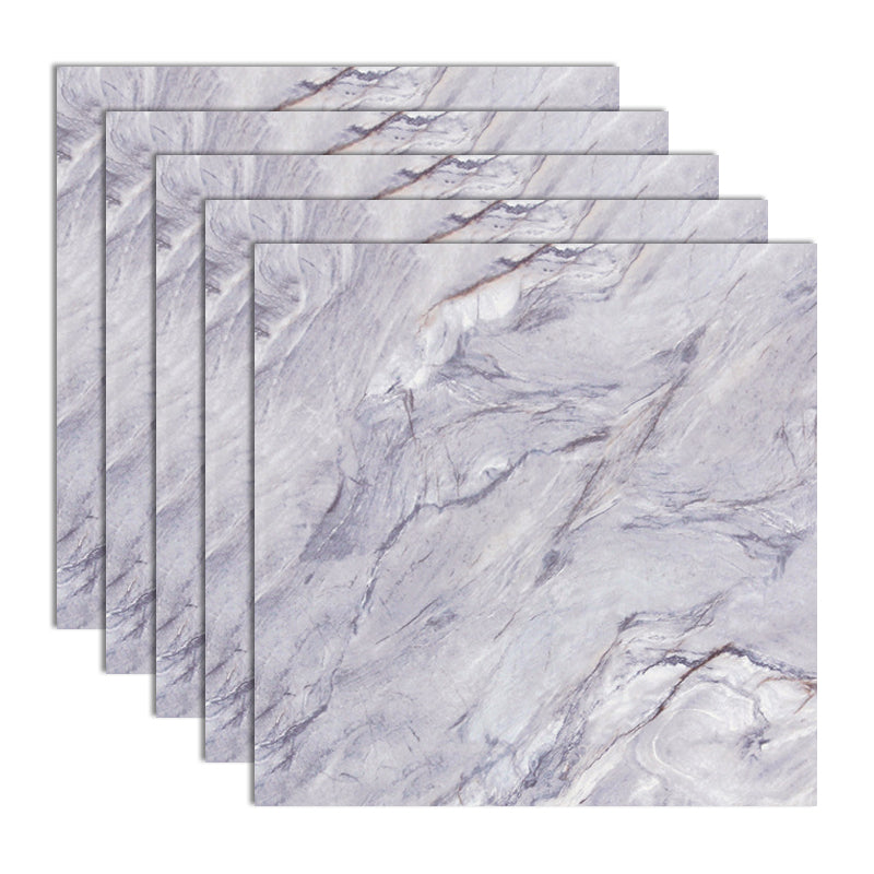 Contemporary Style Floor Tile Straight Edge Square Waterproof Floor Tile Blue Clearhalo 'Floor Tiles & Wall Tiles' 'floor_tiles_wall_tiles' 'Flooring 'Home Improvement' 'home_improvement' 'home_improvement_floor_tiles_wall_tiles' Walls and Ceiling' 7165969