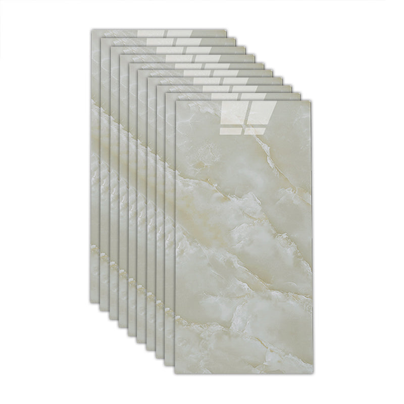 Modern Marbling Single Tile Waterproof Backsplash Rectangular Wall Tile Beige Clearhalo 'Flooring 'Home Improvement' 'home_improvement' 'home_improvement_peel_stick_blacksplash' 'Peel & Stick Backsplash Tile' 'peel_stick_blacksplash' 'Walls & Ceilings' Walls and Ceiling' 7166103