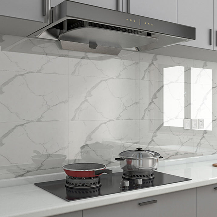 Marbling Single Tile 12" x 24" Waterproof Backsplash Rectangular Wall Tile Clearhalo 'Flooring 'Home Improvement' 'home_improvement' 'home_improvement_peel_stick_blacksplash' 'Peel & Stick Backsplash Tile' 'peel_stick_blacksplash' 'Walls & Ceilings' Walls and Ceiling' 7166128