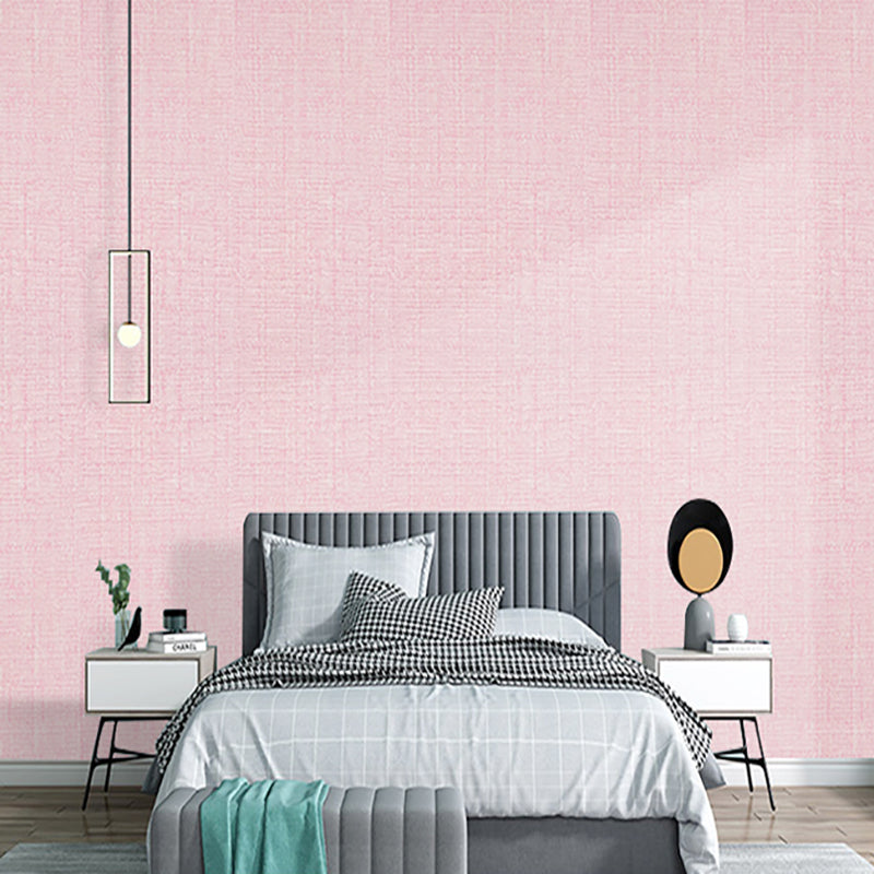 PVC Wall Panel Peel and Stick Solid Color Matte Texture Wall Paneling Pink Clearhalo 'Flooring 'Home Improvement' 'home_improvement' 'home_improvement_wall_paneling' 'Wall Paneling' 'wall_paneling' 'Walls & Ceilings' Walls and Ceiling' 7166410