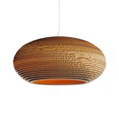 Drum/Cylinder/Globe Corrugated Paper Suspension Light Asian Stylish 1 Light Indoor Pendant Lamp in Brown Brown Drum Clearhalo 'Ceiling Lights' 'Modern Pendants' 'Modern' 'Pendant Lights' 'Pendants' Lighting' 71671