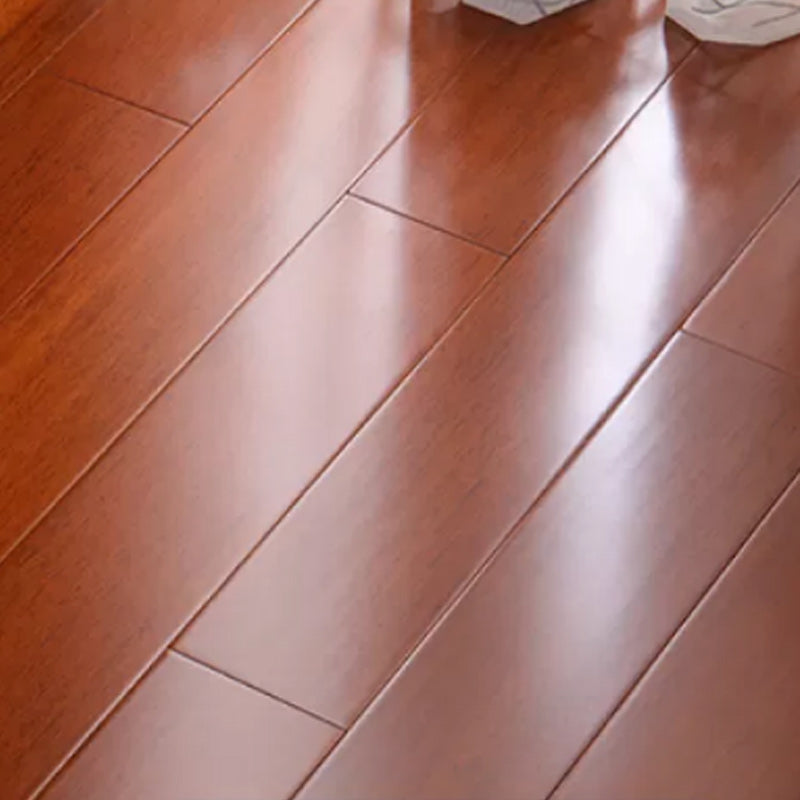 Tradition Oak Wood Hardwood Flooring Smooth Waterproof Flooring Maroon Clearhalo 'Flooring 'Hardwood Flooring' 'hardwood_flooring' 'Home Improvement' 'home_improvement' 'home_improvement_hardwood_flooring' Walls and Ceiling' 7169282