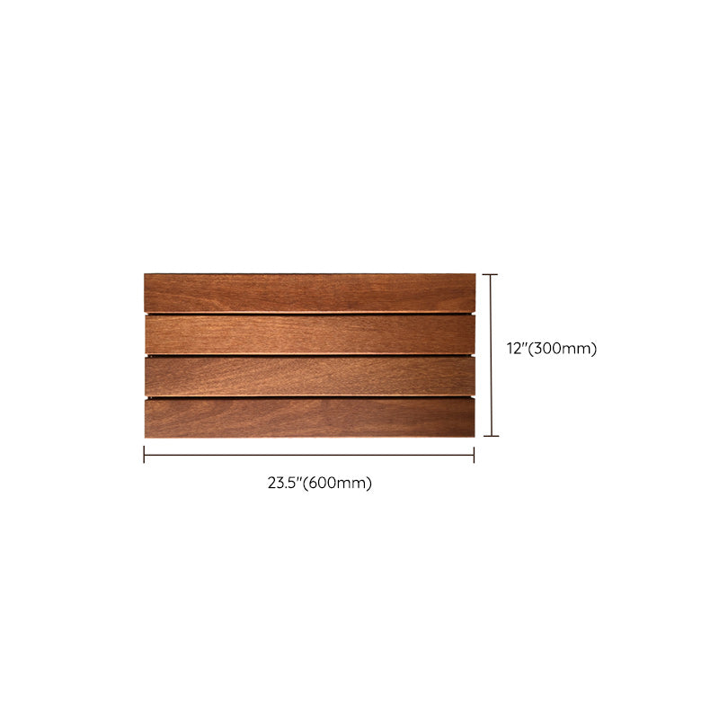 Solid Wood Flooring Traditional Style Waterproof Rectangle Wood Flooring Clearhalo 'Flooring 'Hardwood Flooring' 'hardwood_flooring' 'Home Improvement' 'home_improvement' 'home_improvement_hardwood_flooring' Walls and Ceiling' 7169445