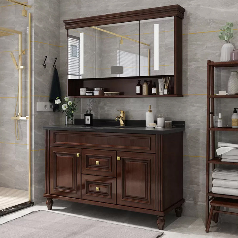 Bathroom Vanity Set Mirror Storage Shelf Ceramic Sink 2 Doors Sink Vanity with Faucet Vanity & Faucet & Mirror Cabinet https://res.litfad.com/site/img/item/2022/12/05/7174686/1200x1200.jpg Smart Control Not Included Clearhalo 'Bathroom Remodel & Bathroom Fixtures' 'Bathroom Vanities' 'bathroom_vanities' 'Home Improvement' 'home_improvement' 'home_improvement_bathroom_vanities' 7174686