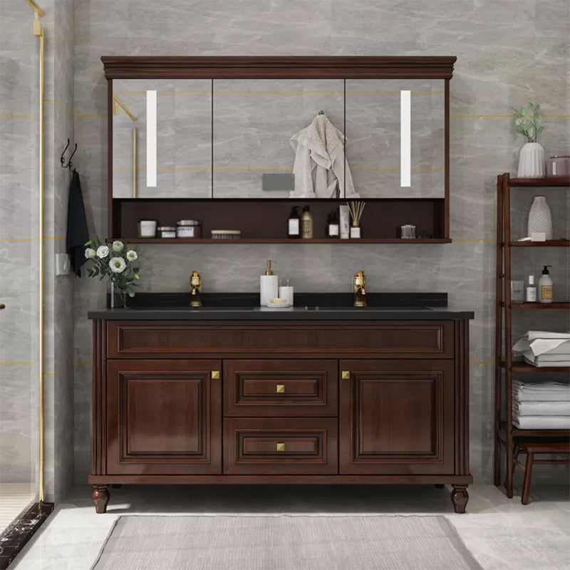 Bathroom Vanity Set Mirror Storage Shelf Ceramic Sink 2 Doors Sink Vanity with Faucet Vanity & Faucet & Mirror Cabinet https://res.litfad.com/site/img/item/2022/12/22/7174690/1200x1200.jpg Smart Control Not Included Clearhalo 'Bathroom Remodel & Bathroom Fixtures' 'Bathroom Vanities' 'bathroom_vanities' 'Home Improvement' 'home_improvement' 'home_improvement_bathroom_vanities' 7174690