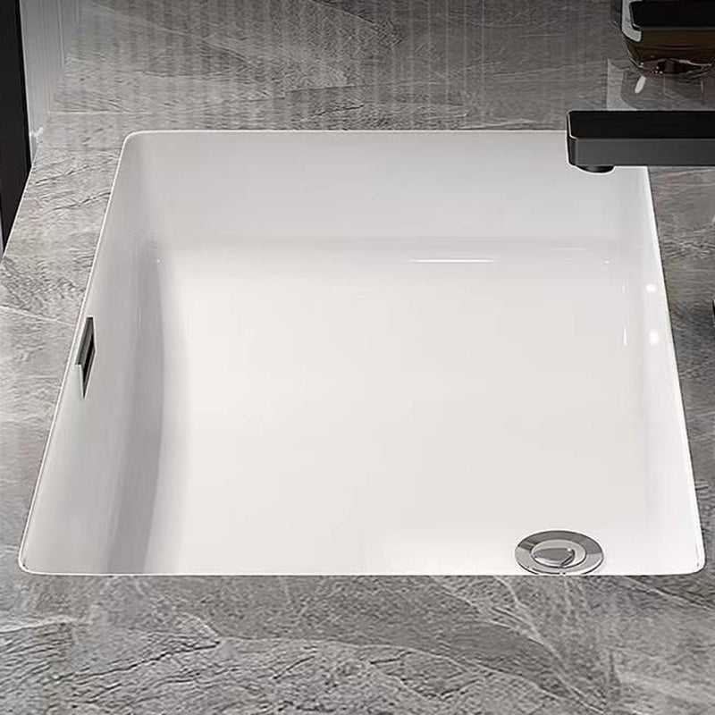 Wall Mounted Sink Vanity Solid Wood Bathroom Sink Vanity with Single Sink Clearhalo 'Bathroom Remodel & Bathroom Fixtures' 'Bathroom Vanities' 'bathroom_vanities' 'Home Improvement' 'home_improvement' 'home_improvement_bathroom_vanities' 7175035