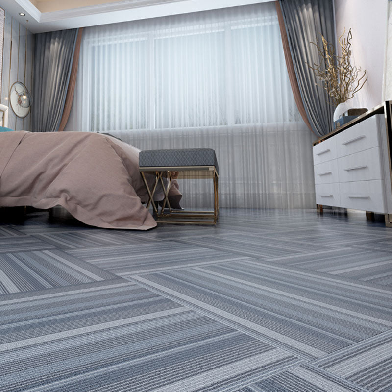 Peel and Stick Flooring Vinyl Square Marble Print Indoor Flooring Vinyl Gray-Blue Clearhalo 'Flooring 'Home Improvement' 'home_improvement' 'home_improvement_vinyl_flooring' 'Vinyl Flooring' 'vinyl_flooring' Walls and Ceiling' 7181776