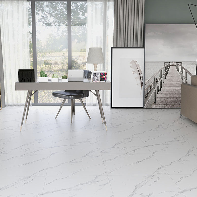 Modern Flooring Vinyl Peel and Stick Geometry Pattern Flooring Vinyl White Clearhalo 'Flooring 'Home Improvement' 'home_improvement' 'home_improvement_vinyl_flooring' 'Vinyl Flooring' 'vinyl_flooring' Walls and Ceiling' 7181829