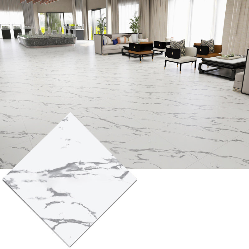 Low Gloss Vinyl Flooring Peel & Stick Stone Look Vinyl Flooring White-Gray Clearhalo 'Flooring 'Home Improvement' 'home_improvement' 'home_improvement_vinyl_flooring' 'Vinyl Flooring' 'vinyl_flooring' Walls and Ceiling' 7181998