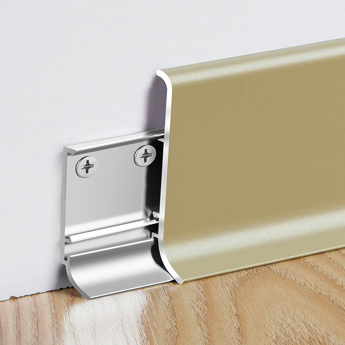 Siding Panel Metal Indoor Scratch Resistant Waterproof Tin Backsplash Paneling Gold 2.4" Clearhalo 'Flooring 'Home Improvement' 'home_improvement' 'home_improvement_wall_paneling' 'Wall Paneling' 'wall_paneling' 'Walls & Ceilings' Walls and Ceiling' 7183525