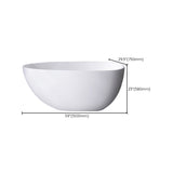 Antique Finish Soaking Bathtub Back to Wall Oval Modern Bath Tub Clearhalo 'Bathroom Remodel & Bathroom Fixtures' 'Bathtubs' 'Home Improvement' 'home_improvement' 'home_improvement_bathtubs' 'Showers & Bathtubs' 7194800