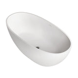 Antique Finish Oval Soaking Bath Stand Alone Modern Bath Tub Clearhalo 'Bathroom Remodel & Bathroom Fixtures' 'Bathtubs' 'Home Improvement' 'home_improvement' 'home_improvement_bathtubs' 'Showers & Bathtubs' 7194828