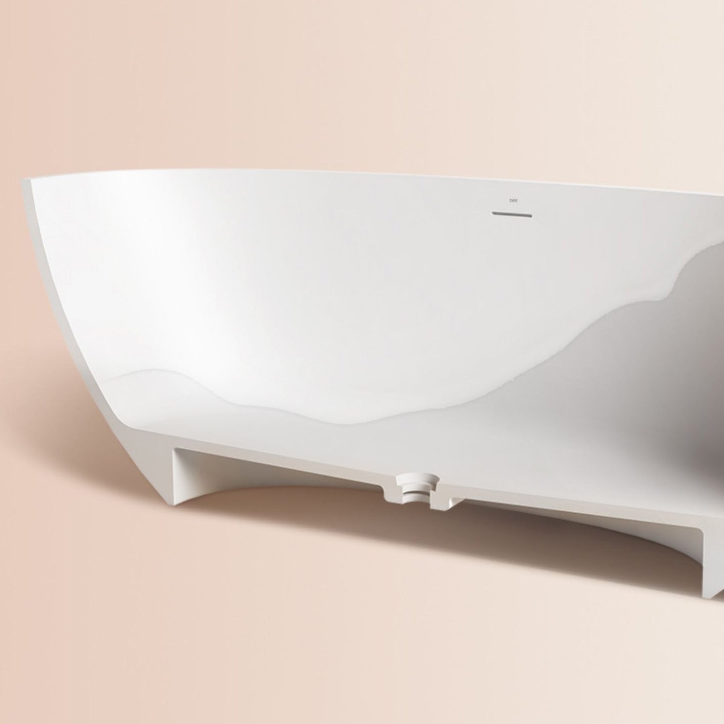 Antique Finish Oval Soaking Bath Stand Alone Modern Bath Tub Clearhalo 'Bathroom Remodel & Bathroom Fixtures' 'Bathtubs' 'Home Improvement' 'home_improvement' 'home_improvement_bathtubs' 'Showers & Bathtubs' 7194829