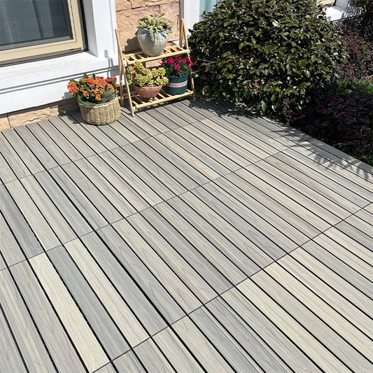 Wooden Deck Plank Outdoor Waterproof Rectangular Outdoor Floor Board Clearhalo 'Home Improvement' 'home_improvement' 'home_improvement_outdoor_deck_tiles_planks' 'Outdoor Deck Tiles & Planks' 'Outdoor Flooring & Tile' 'Outdoor Remodel' 'outdoor_deck_tiles_planks' 7195597