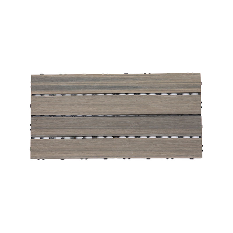 Modern Floor Board Outdoor Waterproof Rectangular Wooden Decking Tiles Light Khaki Clearhalo 'Home Improvement' 'home_improvement' 'home_improvement_outdoor_deck_tiles_planks' 'Outdoor Deck Tiles & Planks' 'Outdoor Flooring & Tile' 'Outdoor Remodel' 'outdoor_deck_tiles_planks' 7195623