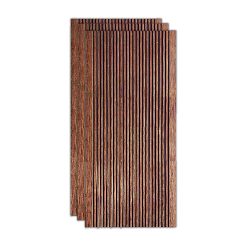 Deck Plank Outdoor Waterproof Modern Slip Resistant Floor Board Rosewood Clearhalo 'Home Improvement' 'home_improvement' 'home_improvement_outdoor_deck_tiles_planks' 'Outdoor Deck Tiles & Planks' 'Outdoor Flooring & Tile' 'Outdoor Remodel' 'outdoor_deck_tiles_planks' 7195639