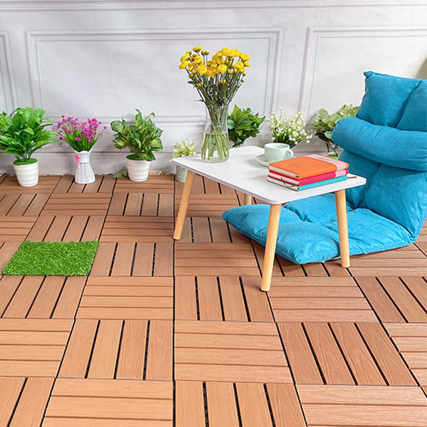 Deck Plank Wooden Outdoor Waterproof Slip Resistant Floor Board Clearhalo 'Home Improvement' 'home_improvement' 'home_improvement_outdoor_deck_tiles_planks' 'Outdoor Deck Tiles & Planks' 'Outdoor Flooring & Tile' 'Outdoor Remodel' 'outdoor_deck_tiles_planks' 7195774