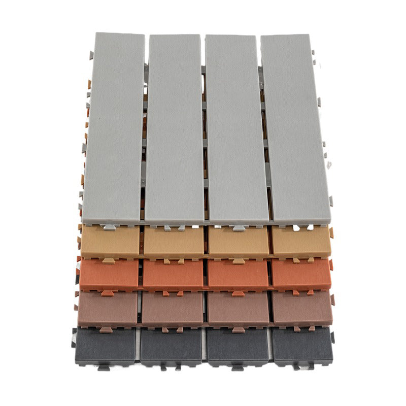 Waterproof Deck Plank Wooden Outdoor Rectangular Floor Board Clearhalo 'Home Improvement' 'home_improvement' 'home_improvement_outdoor_deck_tiles_planks' 'Outdoor Deck Tiles & Planks' 'Outdoor Flooring & Tile' 'Outdoor Remodel' 'outdoor_deck_tiles_planks' 7195841