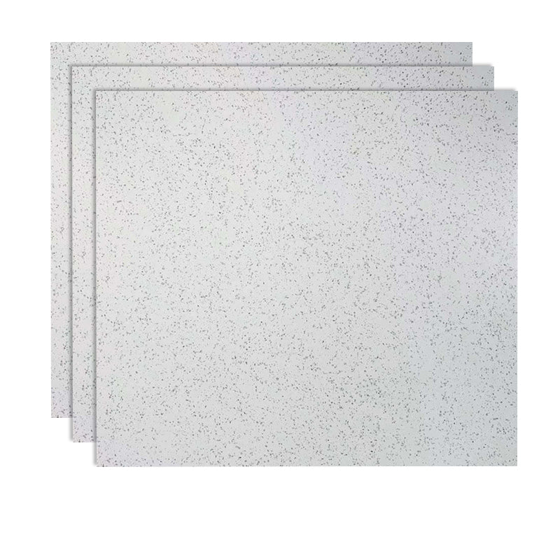 Square Floor and Wall Tile Modern Patterned Matte Singular Tile White 2'7" x 2'7" Clearhalo 'Floor Tiles & Wall Tiles' 'floor_tiles_wall_tiles' 'Flooring 'Home Improvement' 'home_improvement' 'home_improvement_floor_tiles_wall_tiles' Walls and Ceiling' 7197113