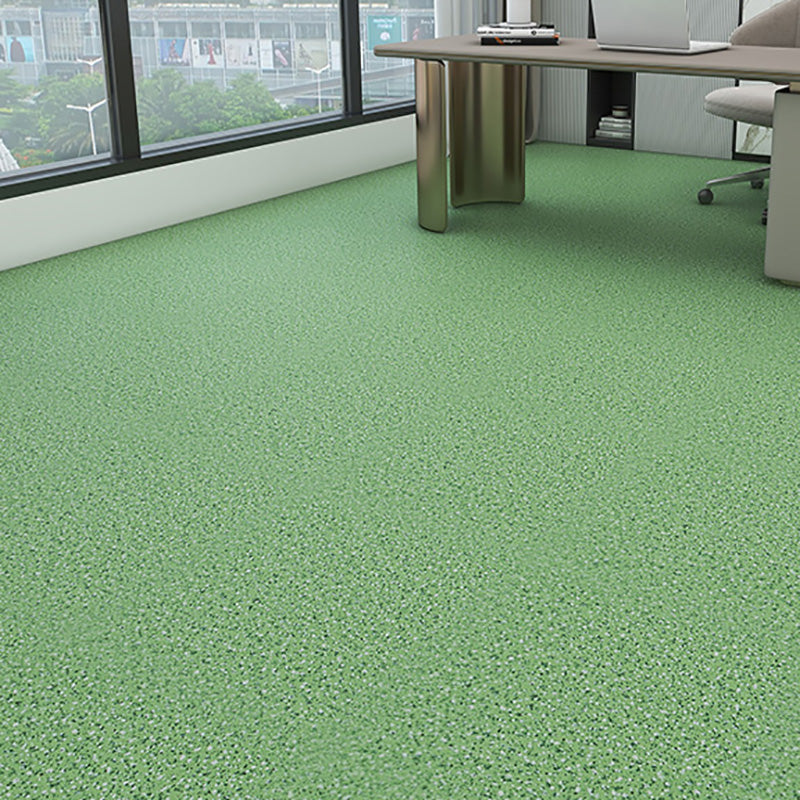 Stain Resistant Vinyl Flooring Waterproof Self-Stick Vinyl Flooring Green 0.05" Clearhalo 'Flooring 'Home Improvement' 'home_improvement' 'home_improvement_vinyl_flooring' 'Vinyl Flooring' 'vinyl_flooring' Walls and Ceiling' 7198072