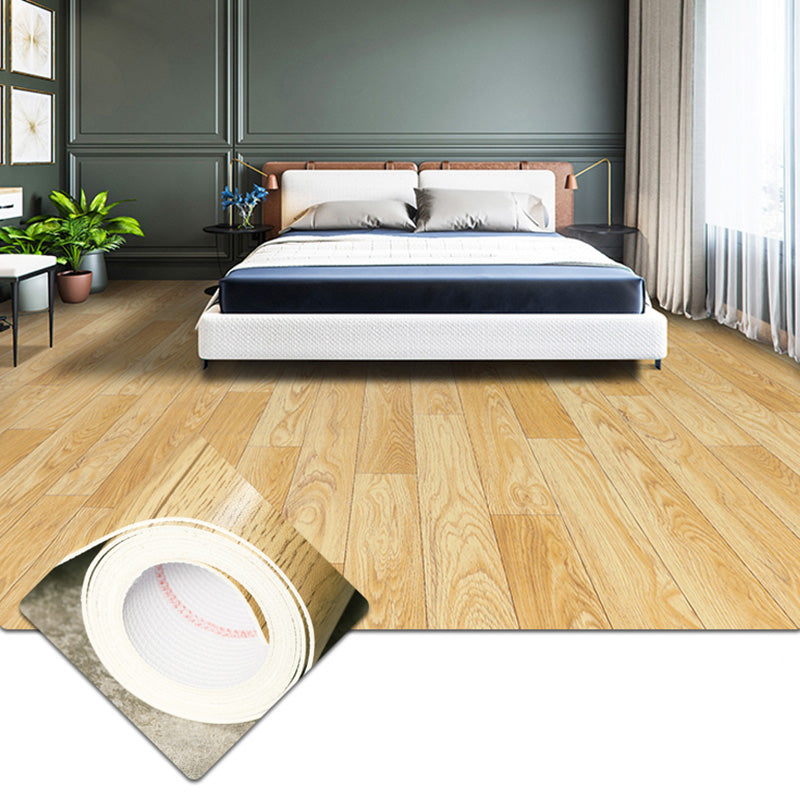 Fire Resistant Vinyl Flooring Self Peel and Stick Waterproof Vinyl Flooring Natural Clearhalo 'Flooring 'Home Improvement' 'home_improvement' 'home_improvement_vinyl_flooring' 'Vinyl Flooring' 'vinyl_flooring' Walls and Ceiling' 7198140