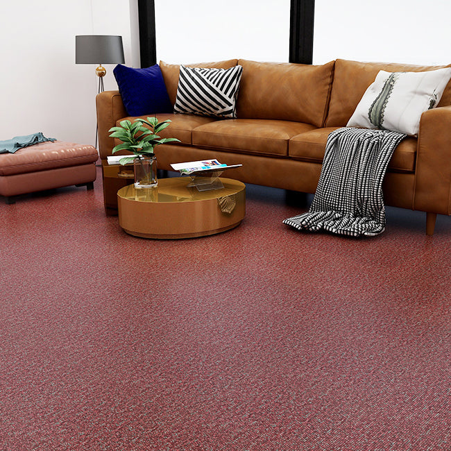 Peel and Stick Vinyl Flooring Waterproof Fire Resistant Vinyl Flooring Red Clearhalo 'Flooring 'Home Improvement' 'home_improvement' 'home_improvement_vinyl_flooring' 'Vinyl Flooring' 'vinyl_flooring' Walls and Ceiling' 7198254