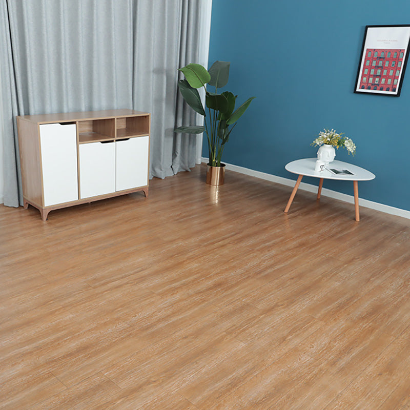 Self-Stick Vinyl Flooring Waterproof Scratch Resistant Vinyl Flooring for Living Room Dark Brown Clearhalo 'Flooring 'Home Improvement' 'home_improvement' 'home_improvement_vinyl_flooring' 'Vinyl Flooring' 'vinyl_flooring' Walls and Ceiling' 7198510