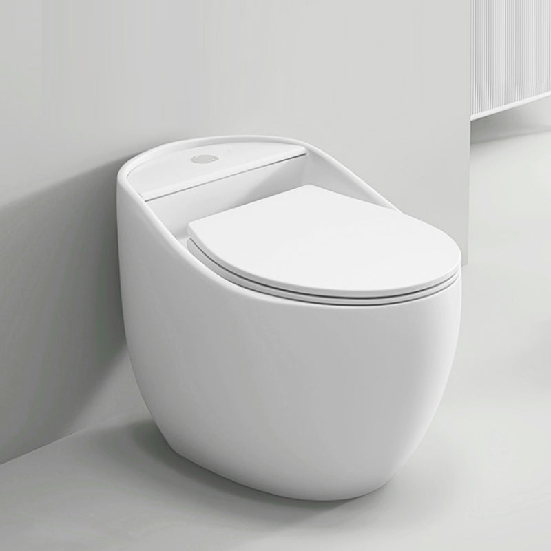 Inodoro de orina contemporáneo montado en el piso con sifón y chorro de  agua para baño - Clearhalo