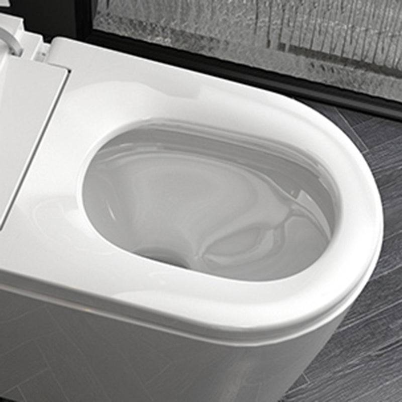 Vitreous China Floor Standing Bidet Dryer Elongated Floor Mount Bidet Clearhalo 'Bathroom Remodel & Bathroom Fixtures' 'Bidets' 'Home Improvement' 'home_improvement' 'home_improvement_bidets' 'Toilets & Bidets' 7204475